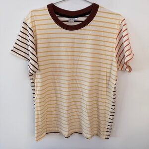 Big Bud Press Multicolor Striped Short Sleeve Tee